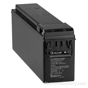 12 V 80AH AGM vordere Klemme Batterie für Marine